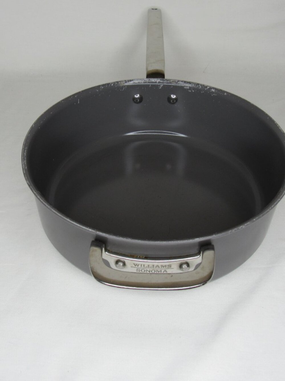 Williams Sonoma Induction Non Stick Made In France Sauté Pan No Lid - Picture 2 of 9